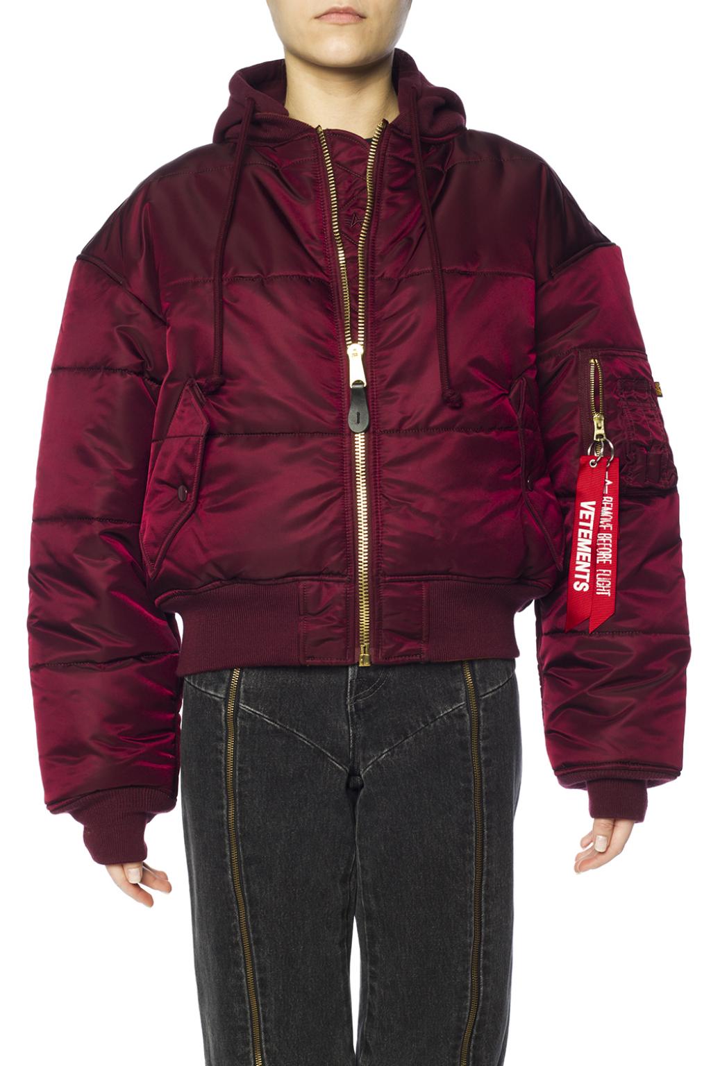 绛红Vetements x Alpha Industries VETEMENTS - Vitkac 中国